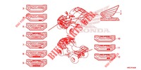 AUTOCOLLANTS pour Honda FOURTRAX 420 RANCHER 4X4 Manual Shift de 2020