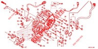 COUVERCLE DE CARTER MOTEUR pour Honda FOURTRAX 420 RANCHER 4X4 Manual Shift de 2020