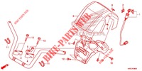 GUIDON pour Honda FOURTRAX 420 RANCHER 4X4 Manual Shift de 2020