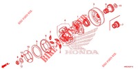 ROUE LIBRE DE DEMARREUR pour Honda FOURTRAX 420 RANCHER 4X4 Manual Shift de 2020