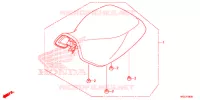 SELLE pour Honda FOURTRAX 420 4X4 Manual Shift de 2020