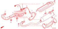 SILENCIEUX D'ECHAPPEMENT pour Honda FOURTRAX 420 4X4 EPS Manual Shift de 2020