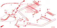 PEDALE   REPOSE PIED pour Honda FOURTRAX 420 RANCHER 2X4 BASE de 2020