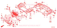 SUPPORT pour Honda FOURTRAX 420 RANCHER 2X4 BASE de 2020