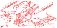 CADRE pour Honda FOURTRAX 520 FOREMAN 4X4 BASE de 2020