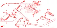 PEDALE   REPOSE PIED pour Honda FOURTRAX 520 FOREMAN 4X4 BASE de 2020
