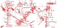 LEVIER DE GUIDON   CABLE   COMMODO pour Honda FOURTRAX 520 FOREMAN 4X4 CAMO de 2020