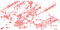 CADRE pour Honda FOURTRAX 520 FOREMAN 4X4 BASE de 2020