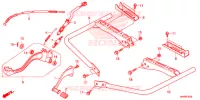 PEDALE   REPOSE PIED pour Honda FOURTRAX 520 FOREMAN 4X4 BASE de 2020