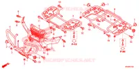 SUPPORT pour Honda FOURTRAX 520 FOREMAN 4X4 BASE de 2020