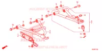 TRIANGLES AVANT pour Honda FOURTRAX 520 FOREMAN 4X4 BASE de 2020