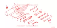 OUTIL pour Honda FOURTRAX 520 FOREMAN 4X4 CAMO de 2020