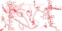COMMODO   LEVIER   CABLE pour Honda FOURTRAX 520 FOREMAN RUBICON 4X4 AT DCT EPS de 2020