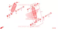 AMORTISSEUR ARRIERE pour Honda FOURTRAX 520 RUBICON DCT EPS de 2020
