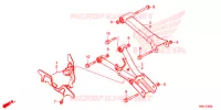 BRAS ARRIERE pour Honda FOURTRAX 520 RUBICON DCT EPS de 2020