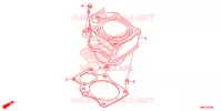 CYLINDRE pour Honda FOURTRAX 520 RUBICON DCT EPS de 2020