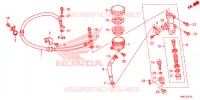 MAITRE CYLINDRE DE FREIN ARRIERE pour Honda FOURTRAX 520 RUBICON DCT EPS de 2020