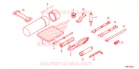 OUTIL pour Honda FOURTRAX 520 RUBICON DCT EPS de 2020