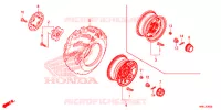 ROUE AVANT pour Honda FOURTRAX 520 RUBICON DCT EPS de 2020