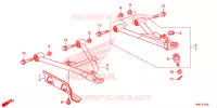 TRIANGLES AVANT pour Honda FOURTRAX 520 RUBICON DCT EPS de 2020