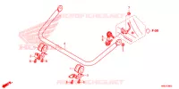 BARRE ANTI ROULIS pour Honda FOURTRAX 520 FOREMAN RUBICON 4X4 AT DCT EPS de 2020