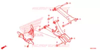 BRAS ARRIERE pour Honda FOURTRAX 520 FOREMAN RUBICON 4X4 AT DCT EPS de 2020
