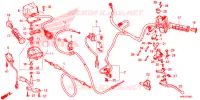 COMMODO   LEVIER   CABLE pour Honda FOURTRAX 520 FOREMAN RUBICON 4X4 AT DCT EPS de 2020