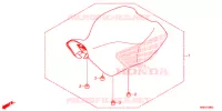 SELLE pour Honda FOURTRAX 520 FOREMAN RUBICON 4X4 AT DCT EPS de 2020
