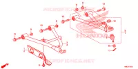 TRIANGLES AVANT pour Honda FOURTRAX 520 FOREMAN RUBICON 4X4 AT DCT EPS de 2020