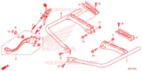 PEDALE   REPOSE PIED pour Honda FOURTRAX 520 RUBICON 4X4 AT DCT de 2020