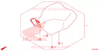 SELLE pour Honda FOURTRAX 520 RUBICON 4X4 AT DCT de 2020