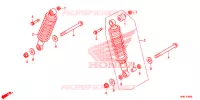 AMORTISSEUR ARRIERE pour Honda FOURTRAX 520 FOREMAN RUBICON 4X4 AT DCT EPS de 2020