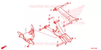 BRAS ARRIERE pour Honda FOURTRAX 520 FOREMAN RUBICON 4X4 AT DCT EPS de 2020