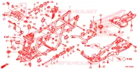 CADRE pour Honda FOURTRAX 520 FOREMAN RUBICON 4X4 AT DCT EPS de 2020