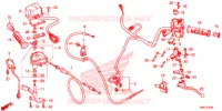 COMMODO   LEVIER   CABLE pour Honda FOURTRAX 520 FOREMAN RUBICON 4X4 AT DCT EPS de 2020