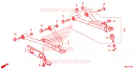 TRIANGLES AVANT pour Honda FOURTRAX 520 FOREMAN RUBICON 4X4 AT DCT EPS de 2020