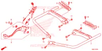 PEDALE   REPOSE PIED pour Honda FOURTRAX 520 FOREMAN RUBICON 4X4 AT DCT EPS DELUXE de 2020
