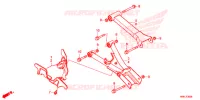BRAS ARRIERE pour Honda FOURTRAX 520 RUBICON DCT EPS DELUXE de 2020