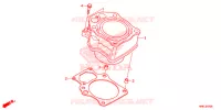 CYLINDRE pour Honda FOURTRAX 520 RUBICON DCT EPS DELUXE de 2020