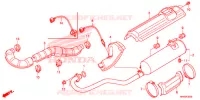 SILENCIEUX D'ECHAPPEMENT pour Honda FOURTRAX 520 FOREMAN 4X4 ES PS de 2020