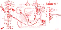 COMMODO   LEVIER   CABLE pour Honda FOURTRAX 520 RUBICON EPS de 2020