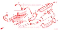 SILENCIEUX D'ECHAPPEMENT pour Honda FOURTRAX 520 RUBICON 4X4 EPS RED de 2020
