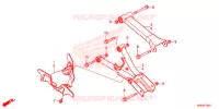 BRAS ARRIERE pour Honda FOURTRAX 520 RUBICON 4X4 EPS CAMO de 2020