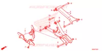BRAS ARRIERE pour Honda FOURTRAX 520 RUBICON 4X4 EPS BROWN de 2020