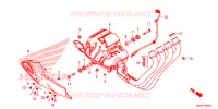SILENCIEUX D'ECHAPPEMENT pour Honda CB 650 F de 2017
