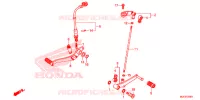 PEDALE pour Honda CB 650 F de 2018