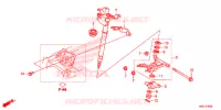 ARBRE DE DIRECTION pour Honda FOURTRAX 420 RANCHER 4X4 ES de 2020
