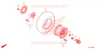 ROUE AVANT pour Honda FOURTRAX 420 RANCHER 4X4 ES de 2020