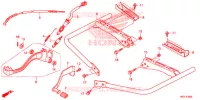 PEDALE   REPOSE PIED pour Honda FOURTRAX 420 RANCHER 4X4 ES de 2020