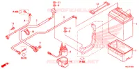 BATTERIE pour Honda FOURTRAX 420 RANCHER 4X4 Manual Shift de 2020